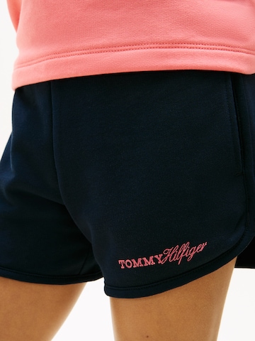 TOMMY HILFIGER Regular Byxa i blå