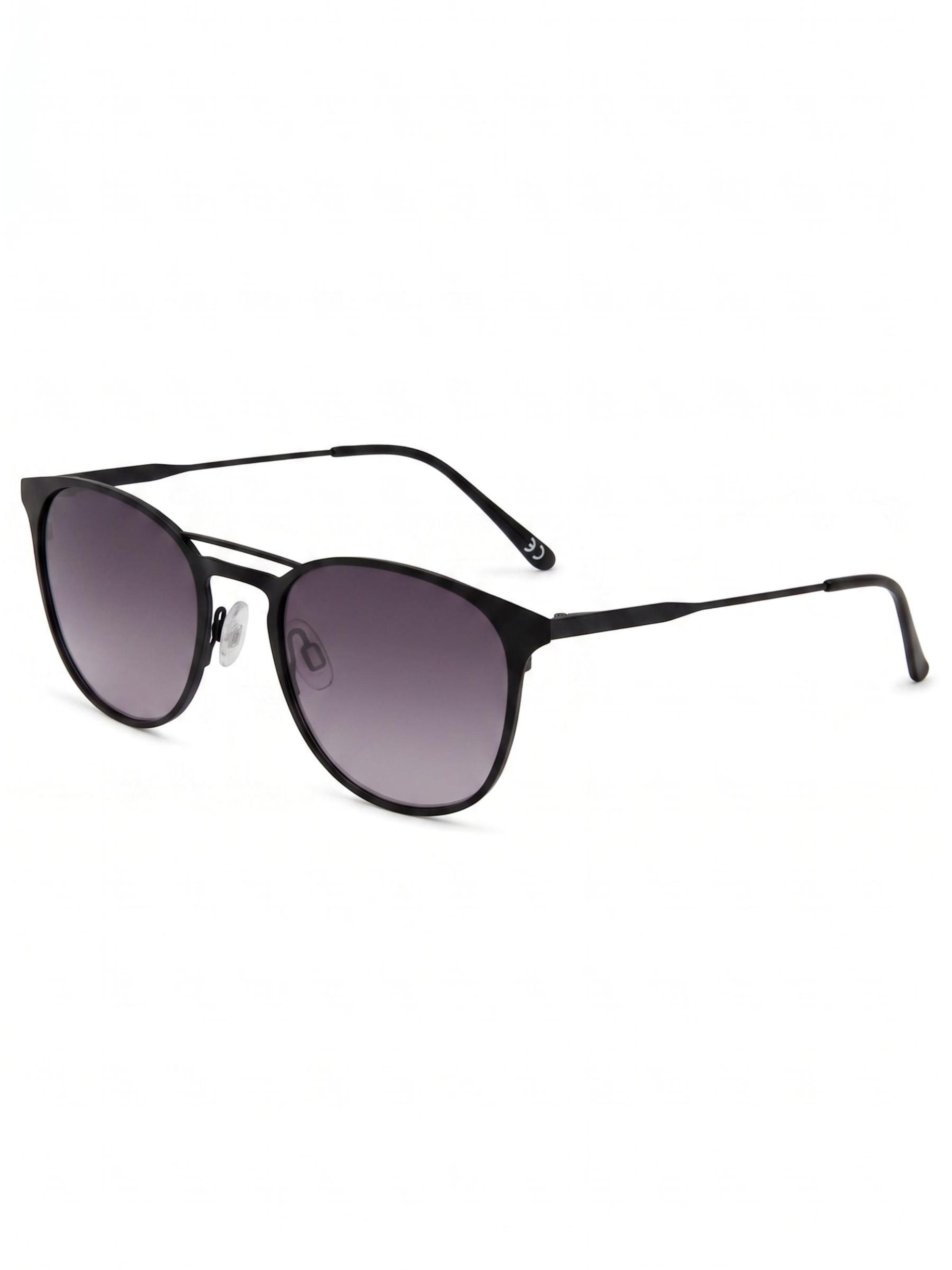 Maxte Sonnenbrille 'Slim Cat'‌‌‌‌‌‌‌‌ in Schwarz: Vorderseite