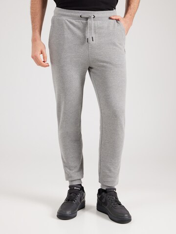 Effilé Pantalon Karl Lagerfeld en gris : devant