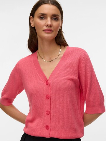 Cardigan 'VMNewflex' VERO MODA en rose