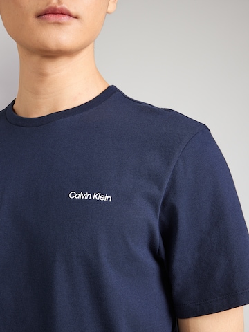 mėlyna Calvin Klein Marškinėliai
