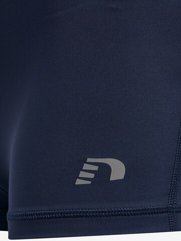 Newline Slimfit Sportshorts in Blau