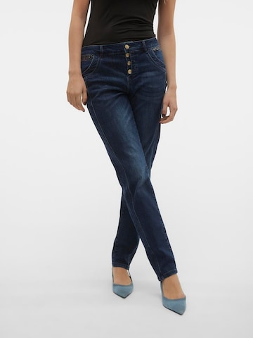 VERO MODA Regular Jeans 'Mine' in Blauw