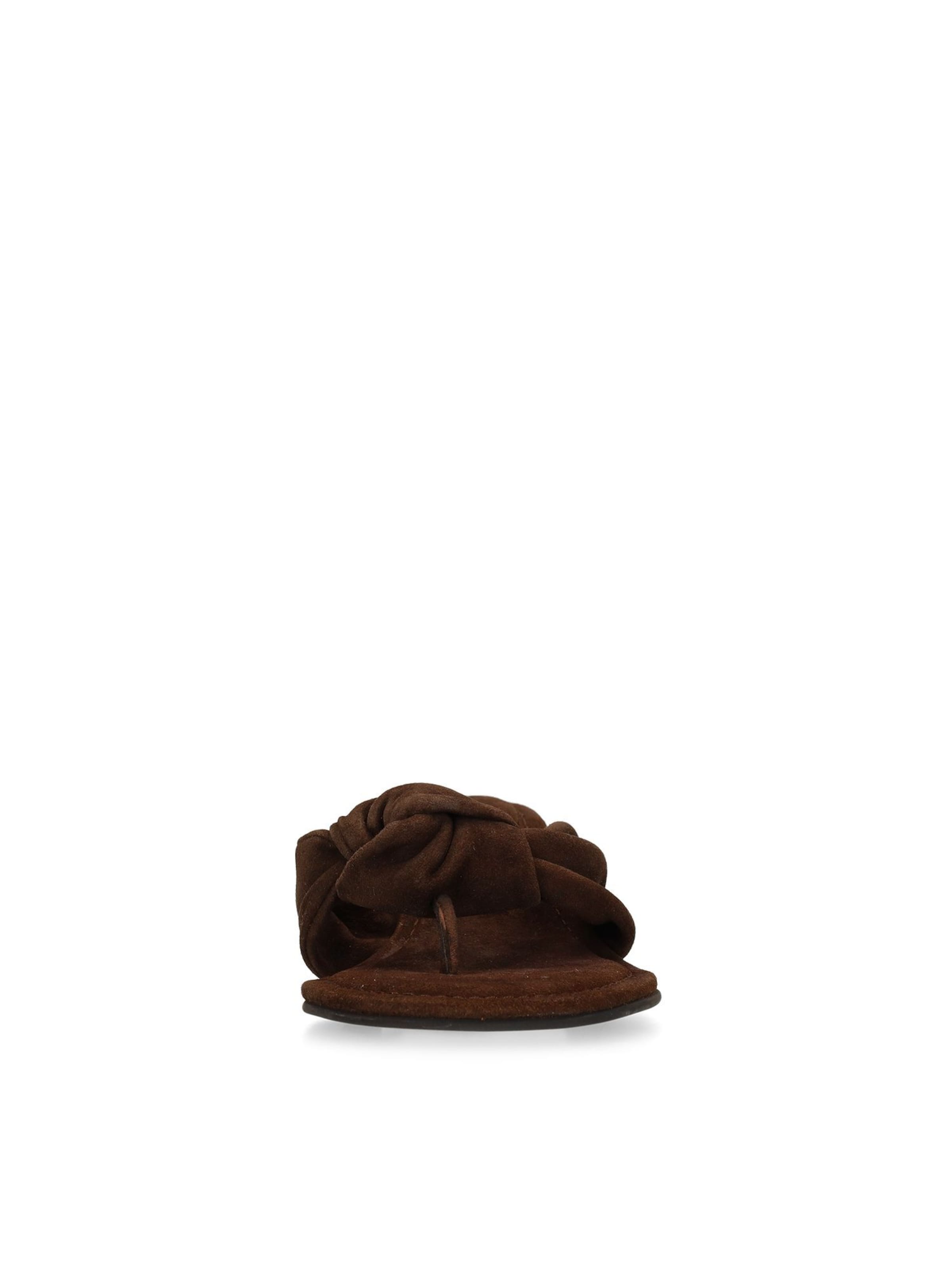 Tongs SACHA en marron