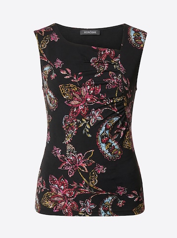 KOROSHI Топ в черно
