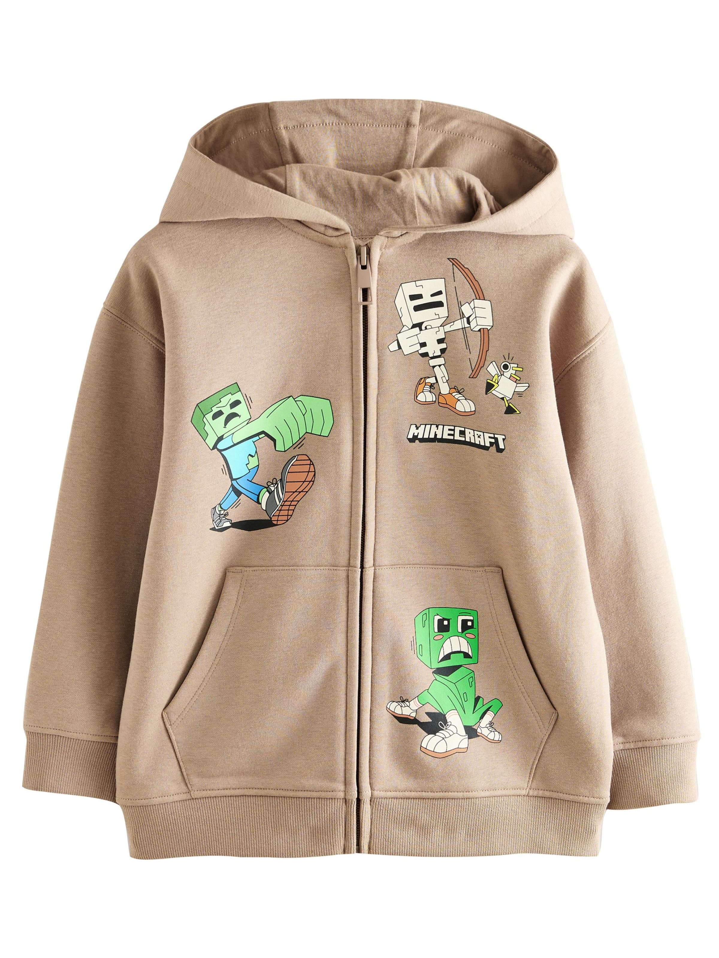 Next Sweat jacket in Brown: front