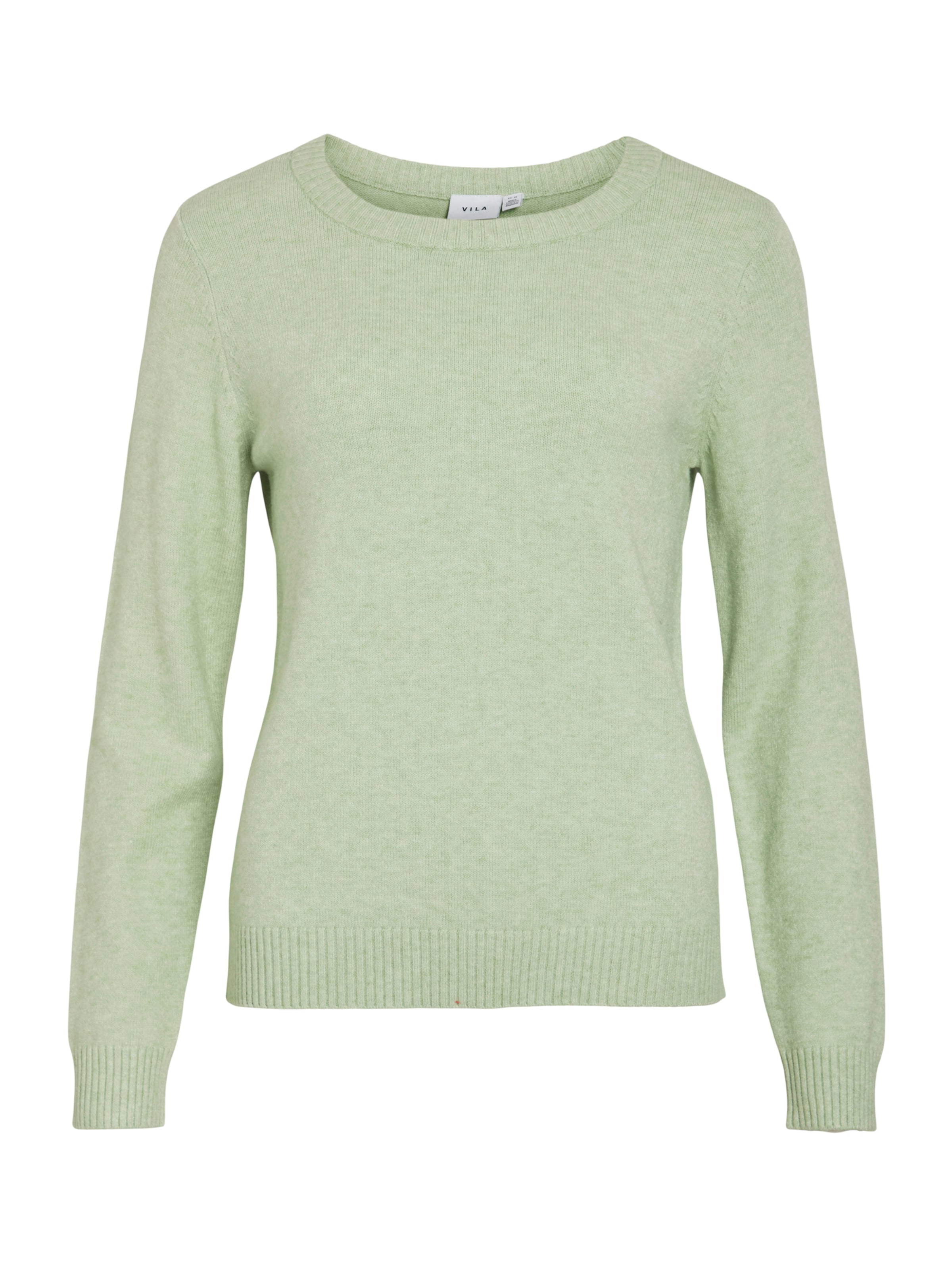 VILA Pulover 'VIRIL' | zelena barva: sprednja stran