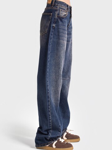 IT'S BASIC Baggy Jeans 'LUNA Baggy Mid Rise' in Blauw