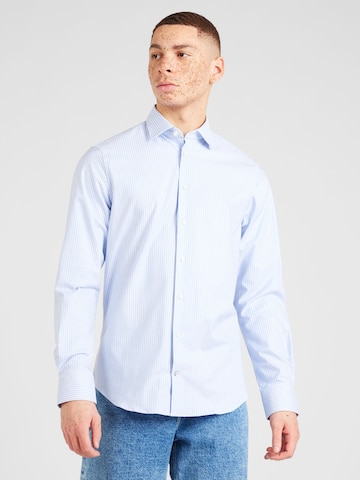 Coupe regular Chemise TOMMY HILFIGER en bleu : devant