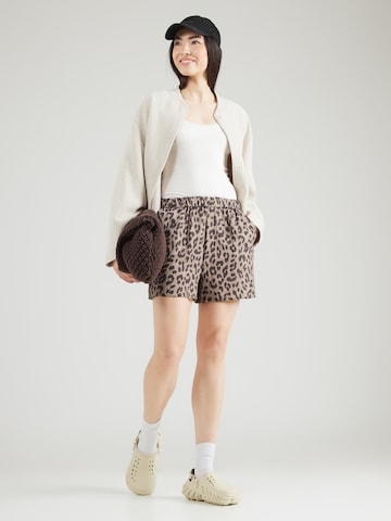 ABOUT YOU Loosefit Broek 'Vianne' in Bruin