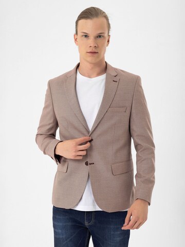 Slim fit Giacca da completo di Daniel Hills in beige: frontale