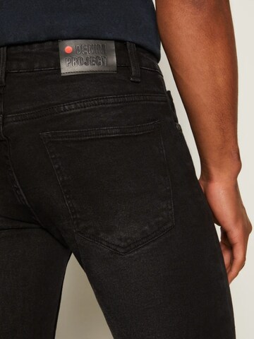 Skinny Jean 'Mr. Red' Denim Project en noir