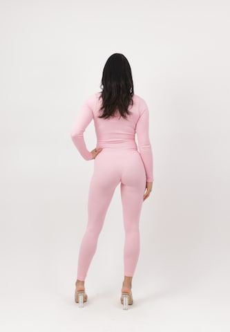 Elara Jumpsuit i pink