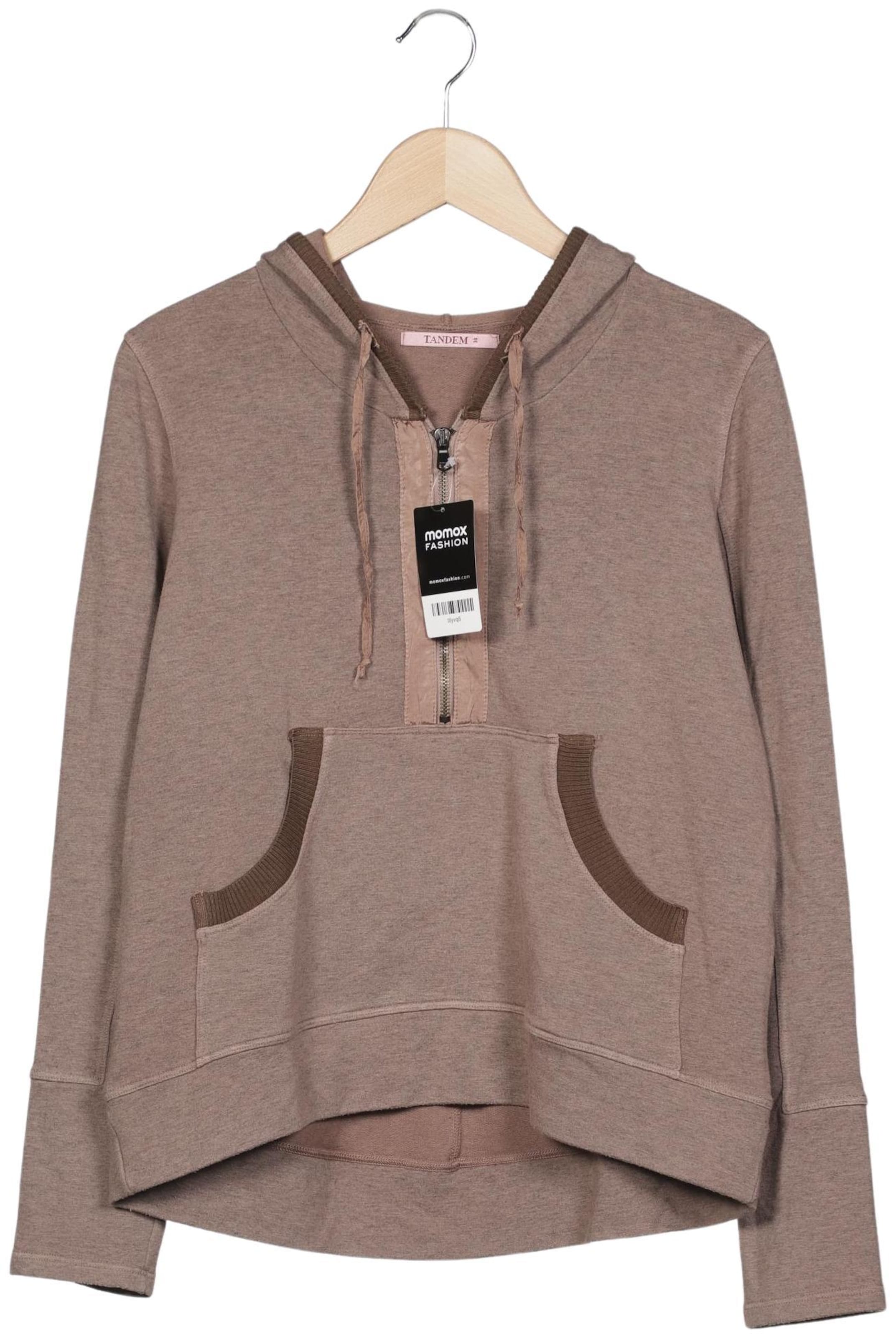 Tandem Kapuzenpullover M in Beige: Vorderseite