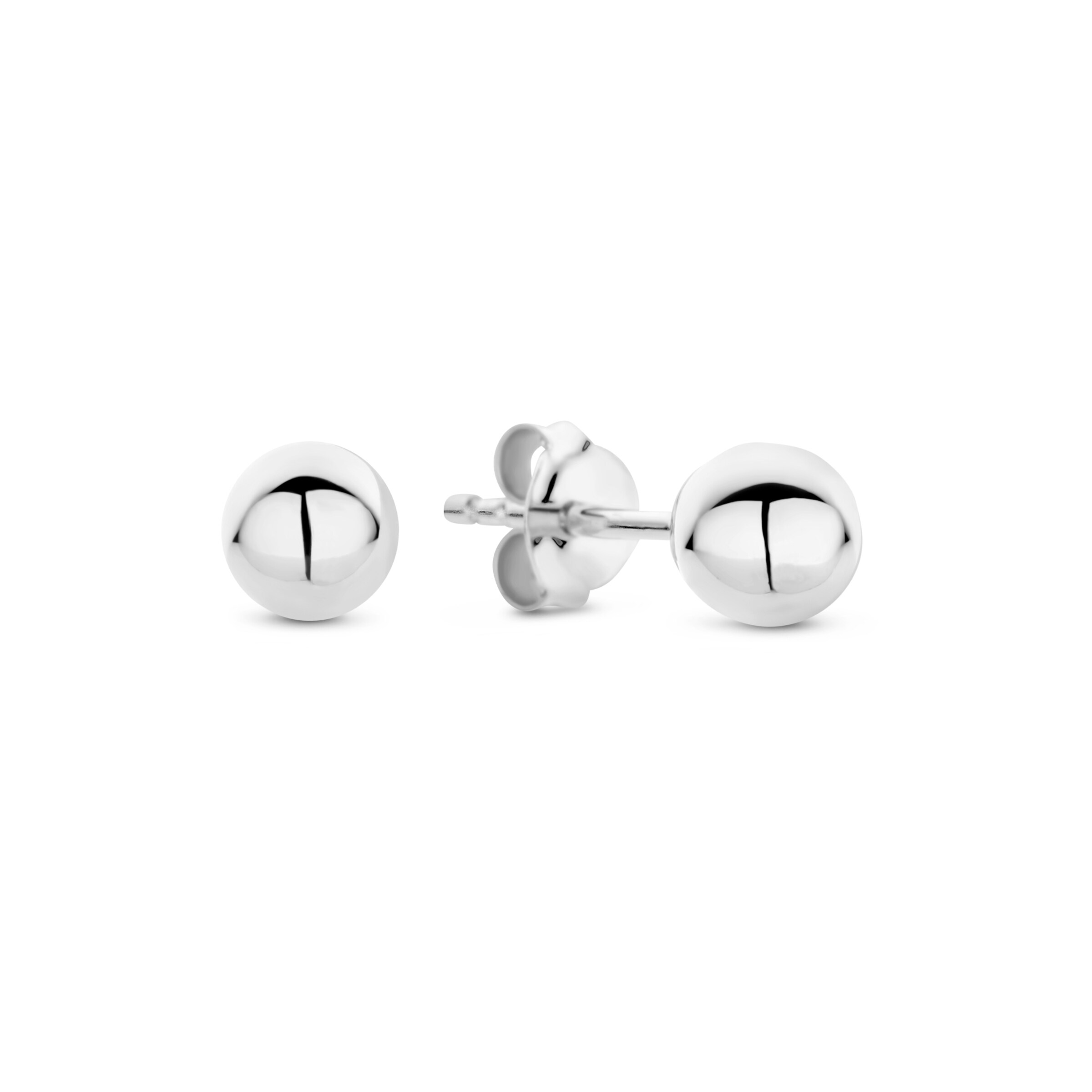 Boucles d'oreilles Parte di Me en argent : devant