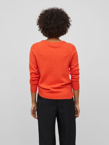 VILA Sweater in Orange