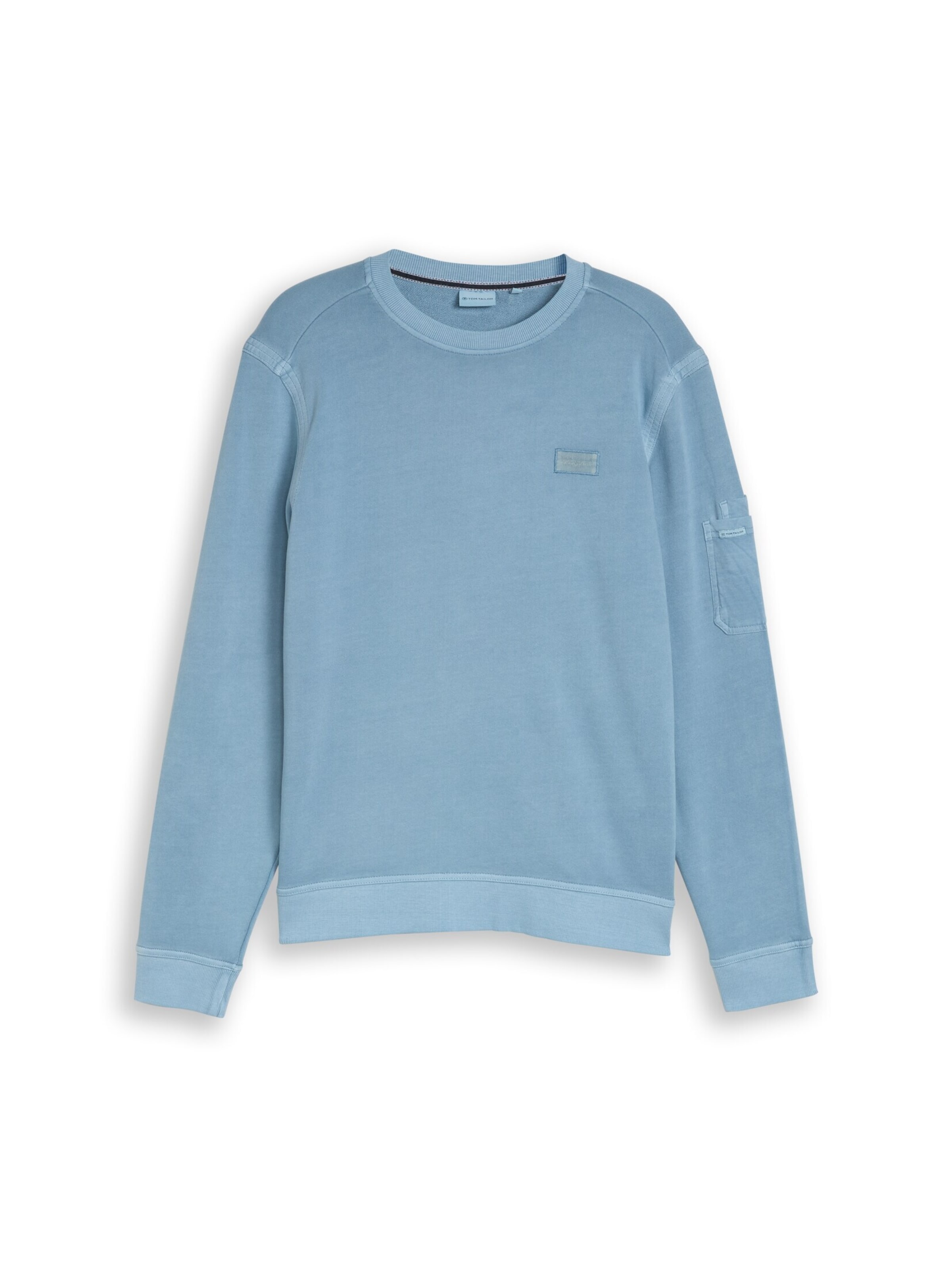 Sweat-shirt TOM TAILOR en bleu : devant