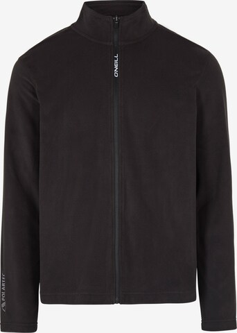 O'NEILL Funktionele fleece-jas 'Jack's' in Zwart: voorkant