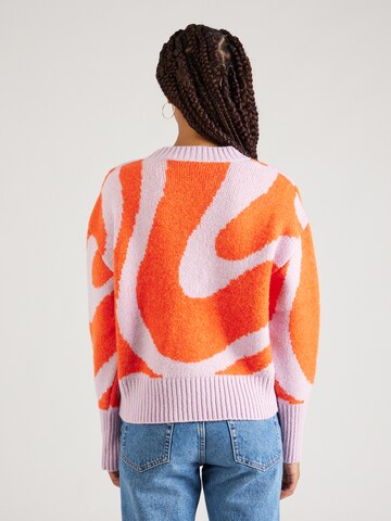 On Vacation Club Sweater in Orange
