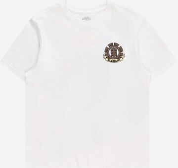 ELEMENT - Camiseta funcional 'JUNGLE' en blanco: frente