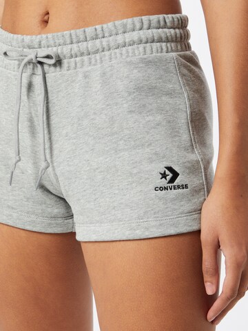 CONVERSE Normální Kalhoty – šedá