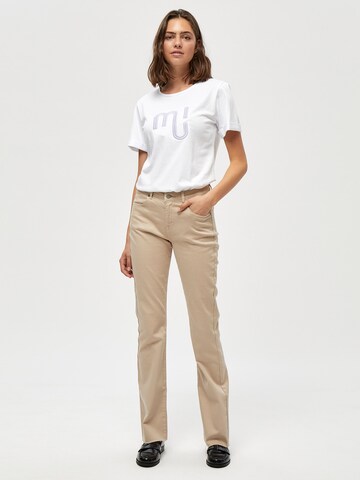 Bootcut Pantalon 'New Enzo' minus en beige
