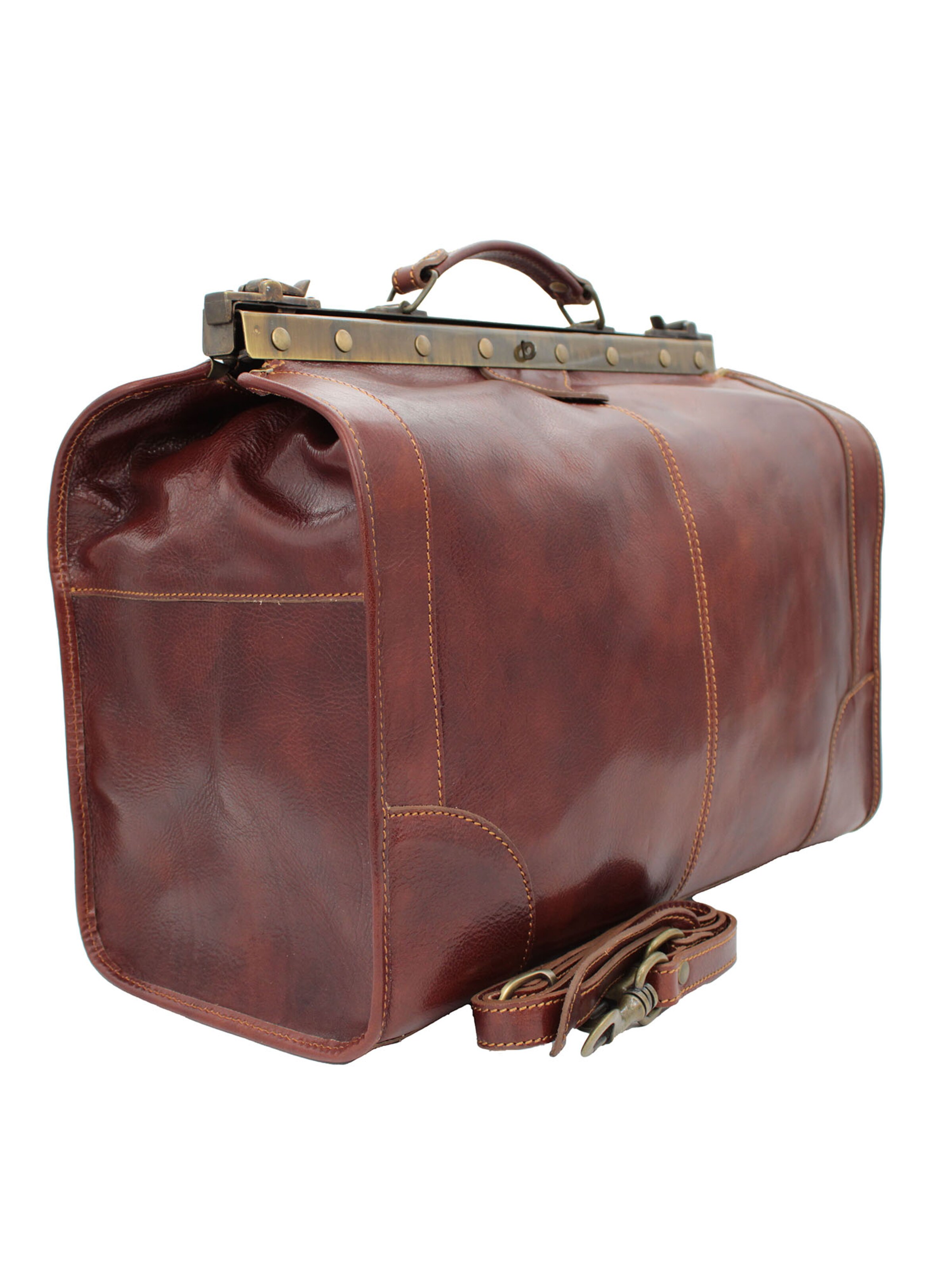 bupell Reisetasche 'Riziero'‌‌‌‌‌‌‌‌‌‌ in Braun