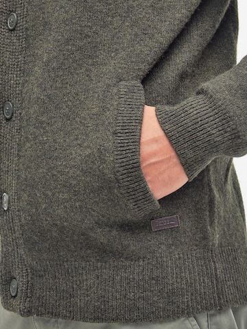 Barbour Knit cardigan in Green