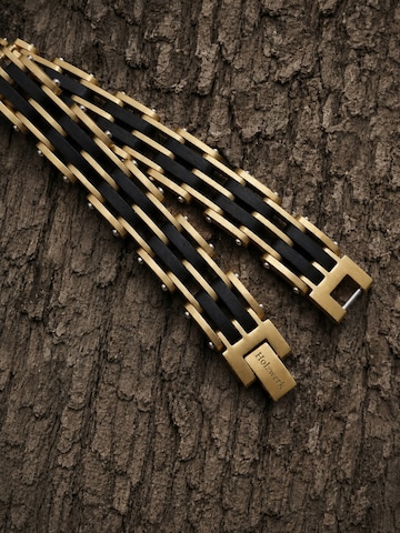 Holzwerk Armband 'MICKOSEE'‌‌‌‌‌‌‌ in Gold