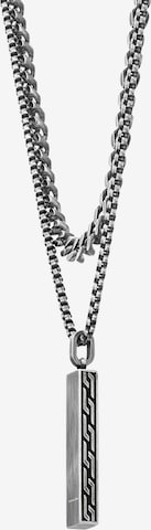 Lucardi Necklace in Silver: front