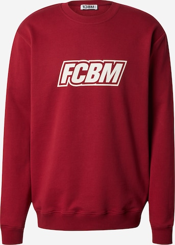 FCBM - Sweatshirt 'Dian' em vermelho: frente