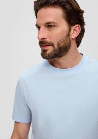 s.Oliver BLACK LABEL T-Shirt in Blau