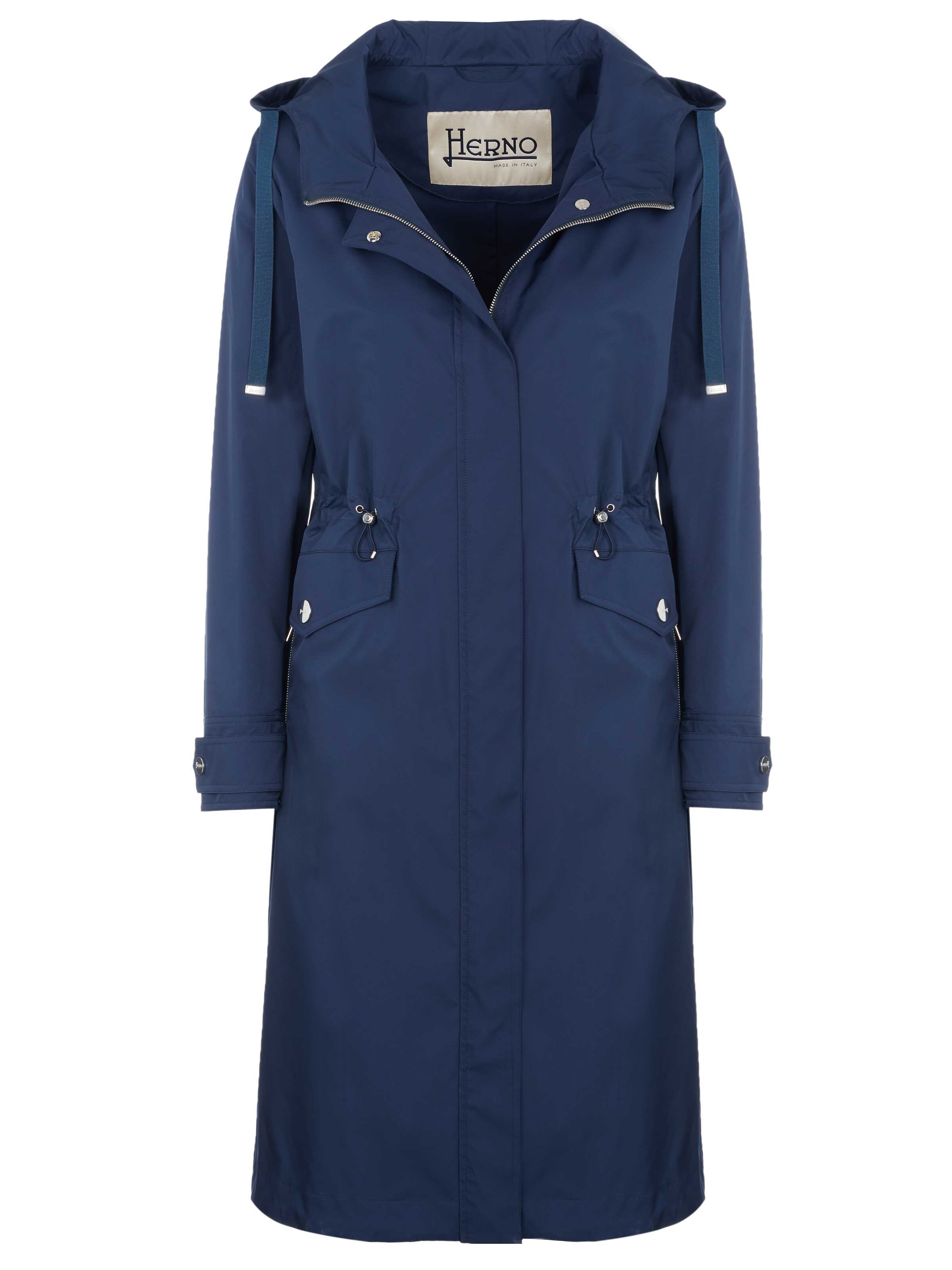 Herno Between-Season Jacket in Blue: front
