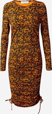modström Φόρεμα 'Curtis' σε πορτοκαλί: μπροστά