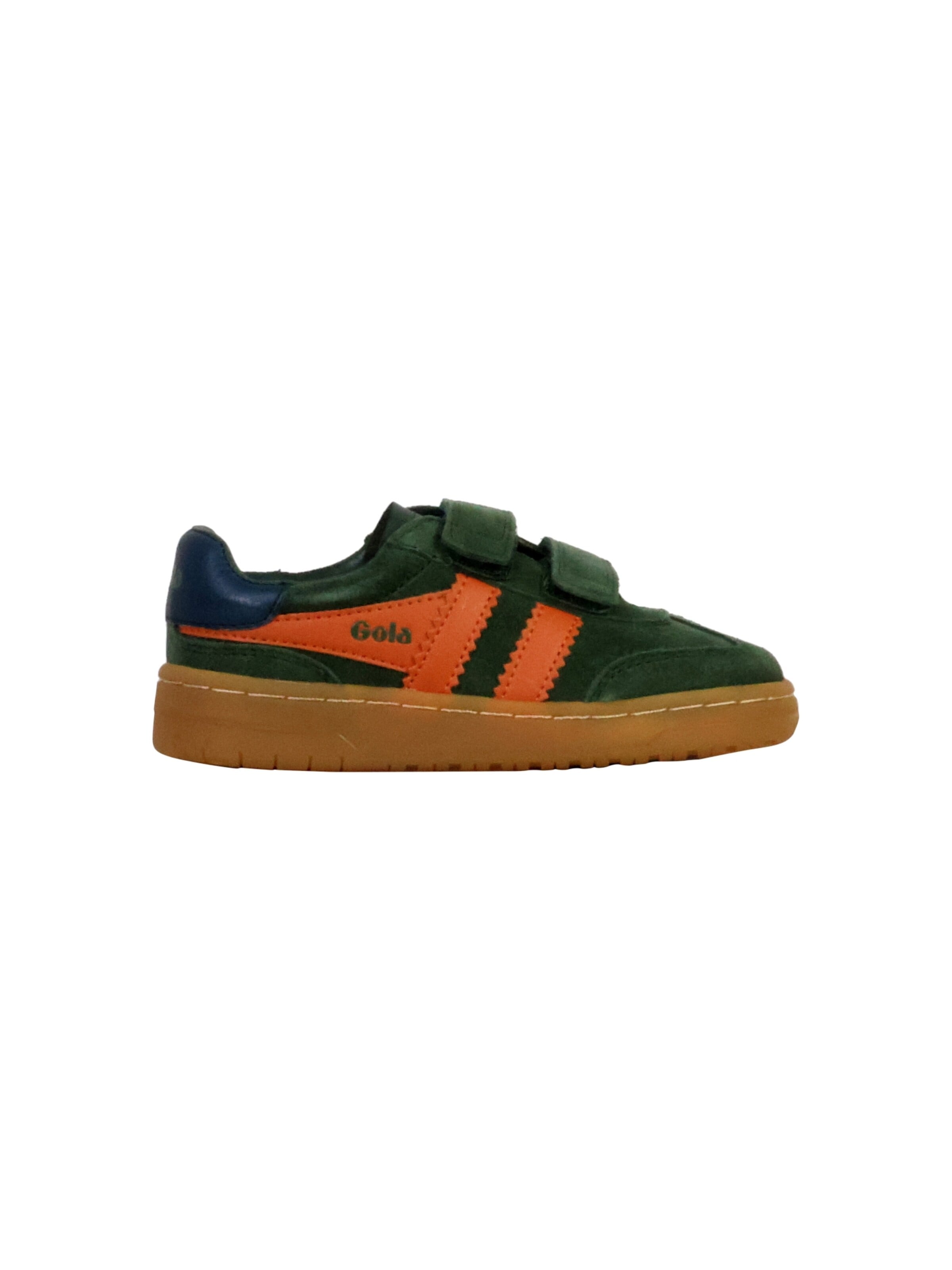 Gola Sneakersy 'Viper Strap Kinder-Sneaker aus Leder' w kolorze zielony