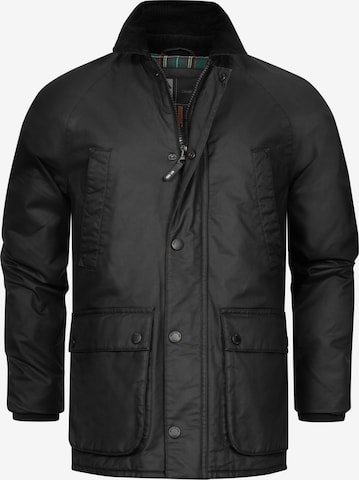 INDICODE JEANS Tussenjas ' Filmen ' in Zwart: voorkant