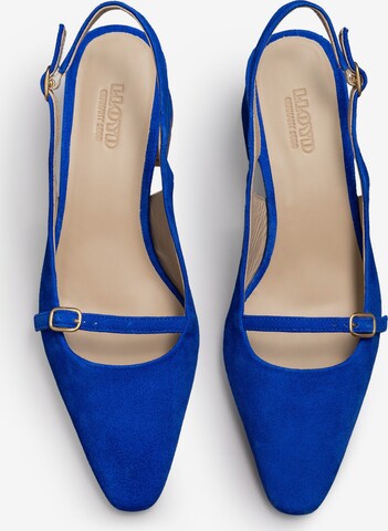 LLOYD Slingback Pumps in Blue