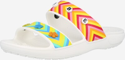 Saboți Crocs pe mai multe culori / alb, Vizualizare produs