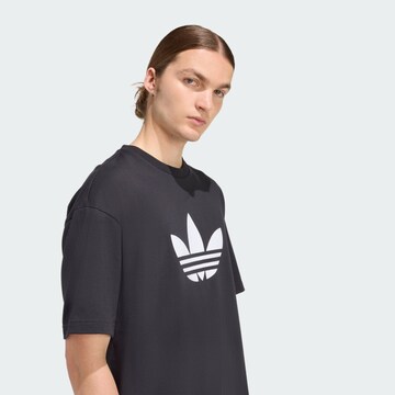 ADIDAS ORIGINALS Shirt 'Adicolor Trefoil' in Black