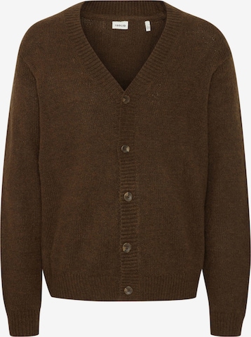 !Solid - Cárdigan 'Hamed' en marrón: frente