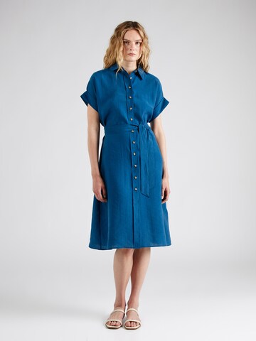 Maison 123 Košilové šaty 'NAYAA' – modrá: přední strana
