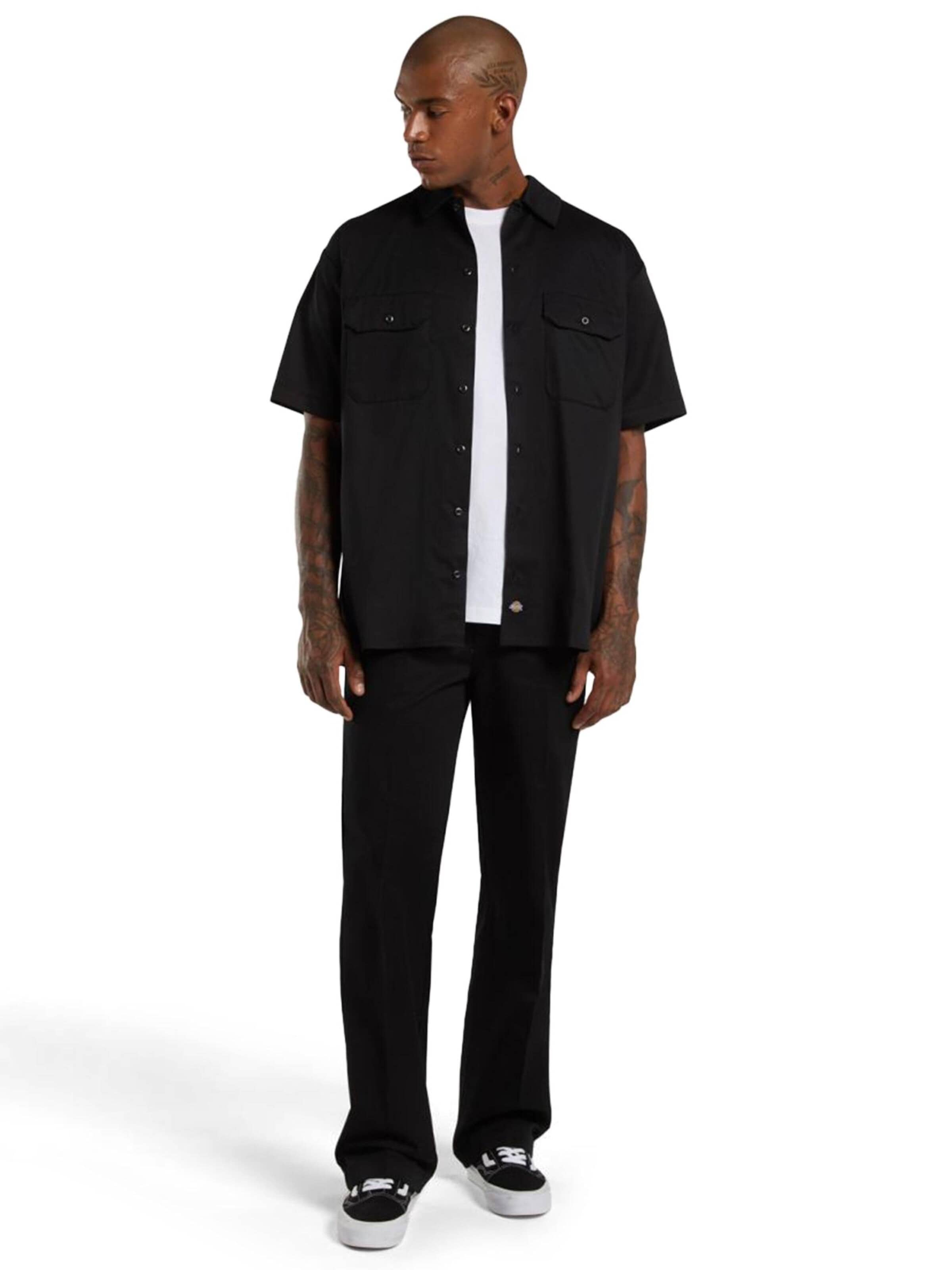 DICKIES Regular Broek in Zwart