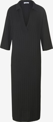 Peter Hahn Knitted dress in Black: front