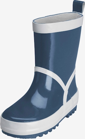 PLAYSHOES Rubber Boots in Blue: front