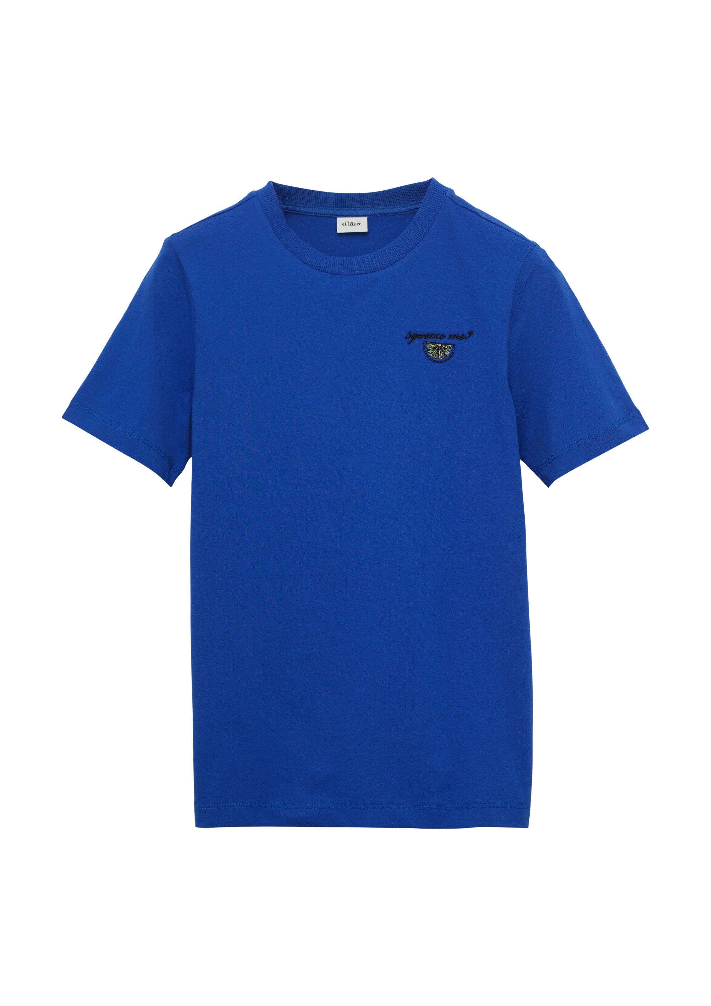 s.Oliver Shirt in Blauw: voorkant