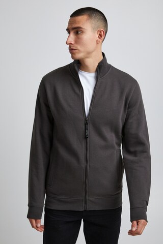 11 Project - Sudadera con cremallera 'SIBELIUS' en gris: frente