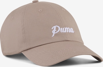PUMA Sportcap in Beige: Vorderseite