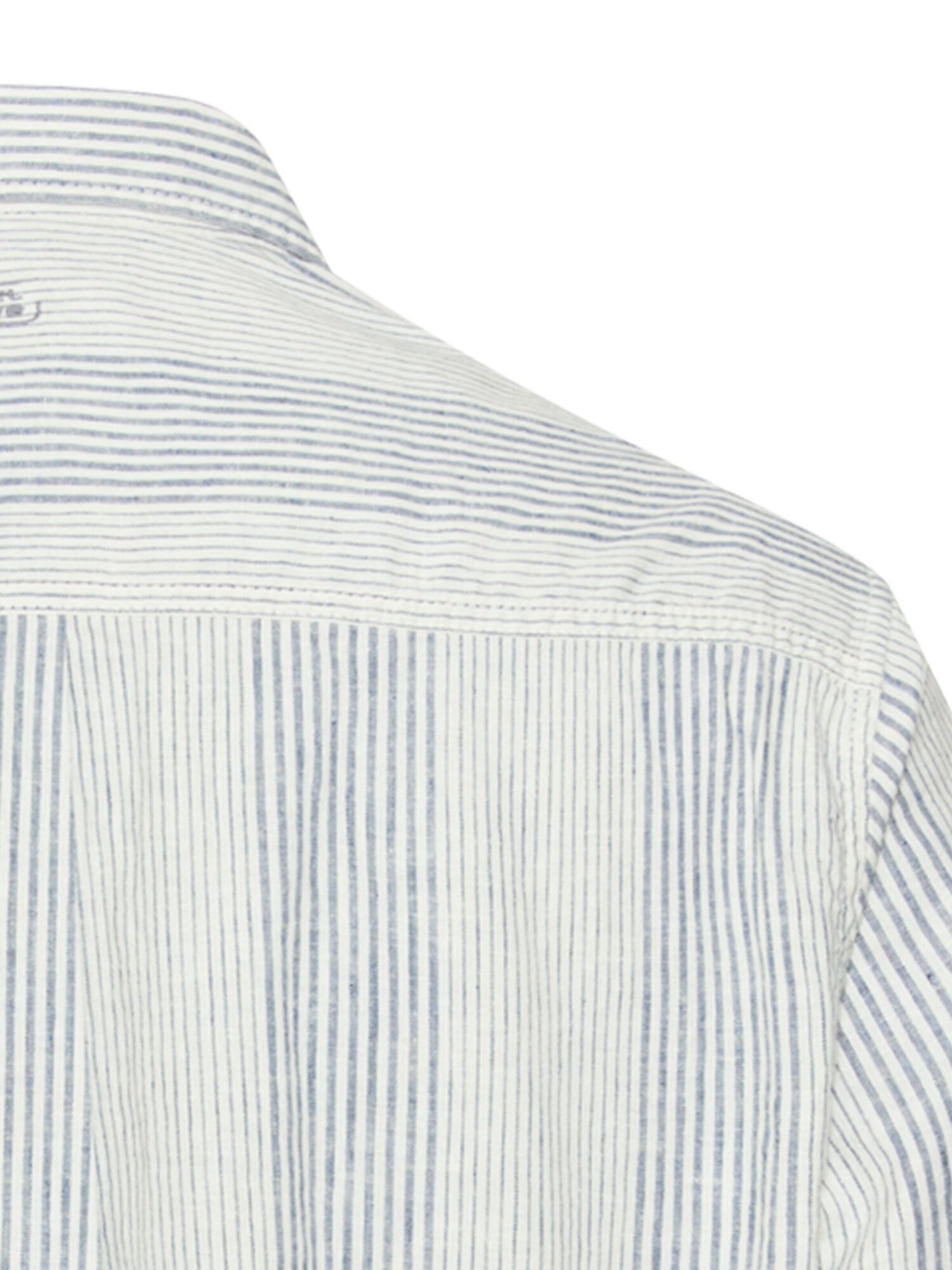 CAMEL ACTIVE Regular Fit Kurzarmhemd aus Leinenmix in Weiß