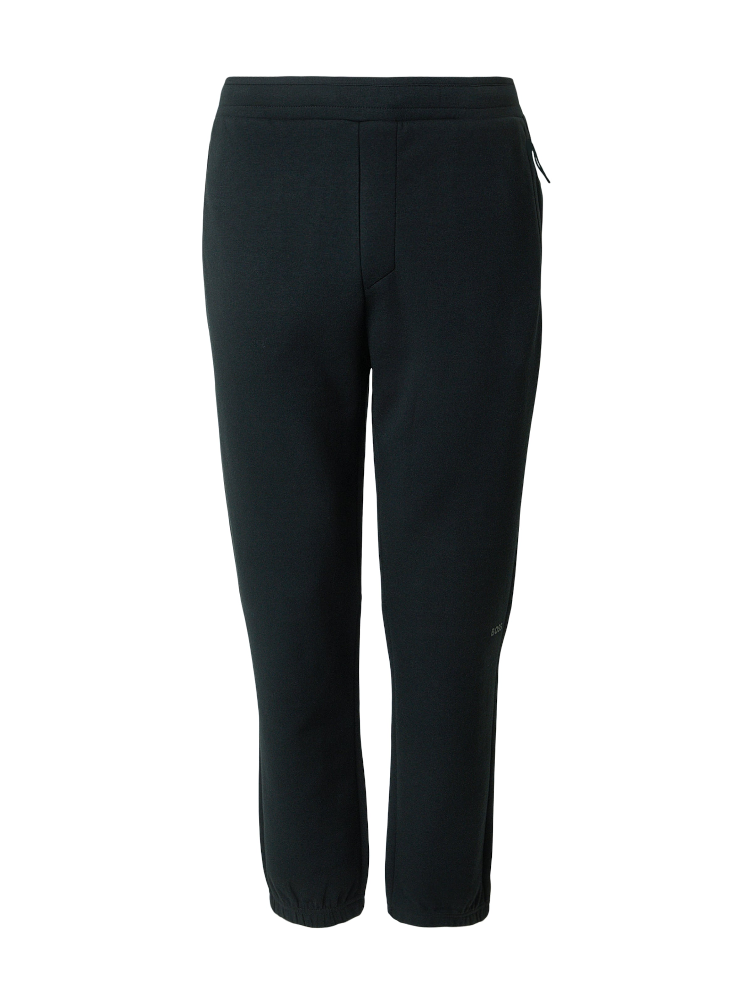 BOSS Ozke Hlače | črna barva: sprednja stran