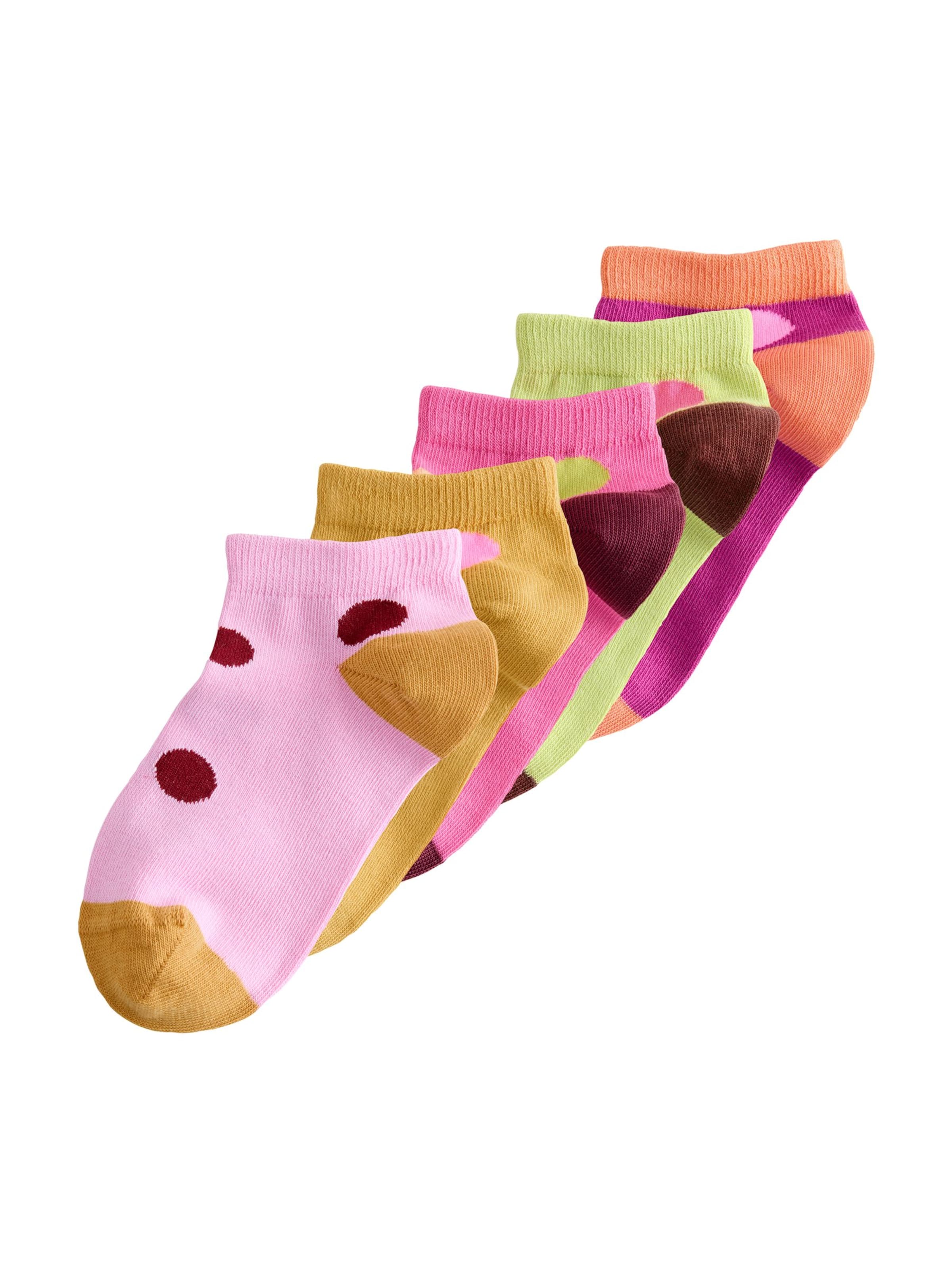 Next Socks in Yellow: front